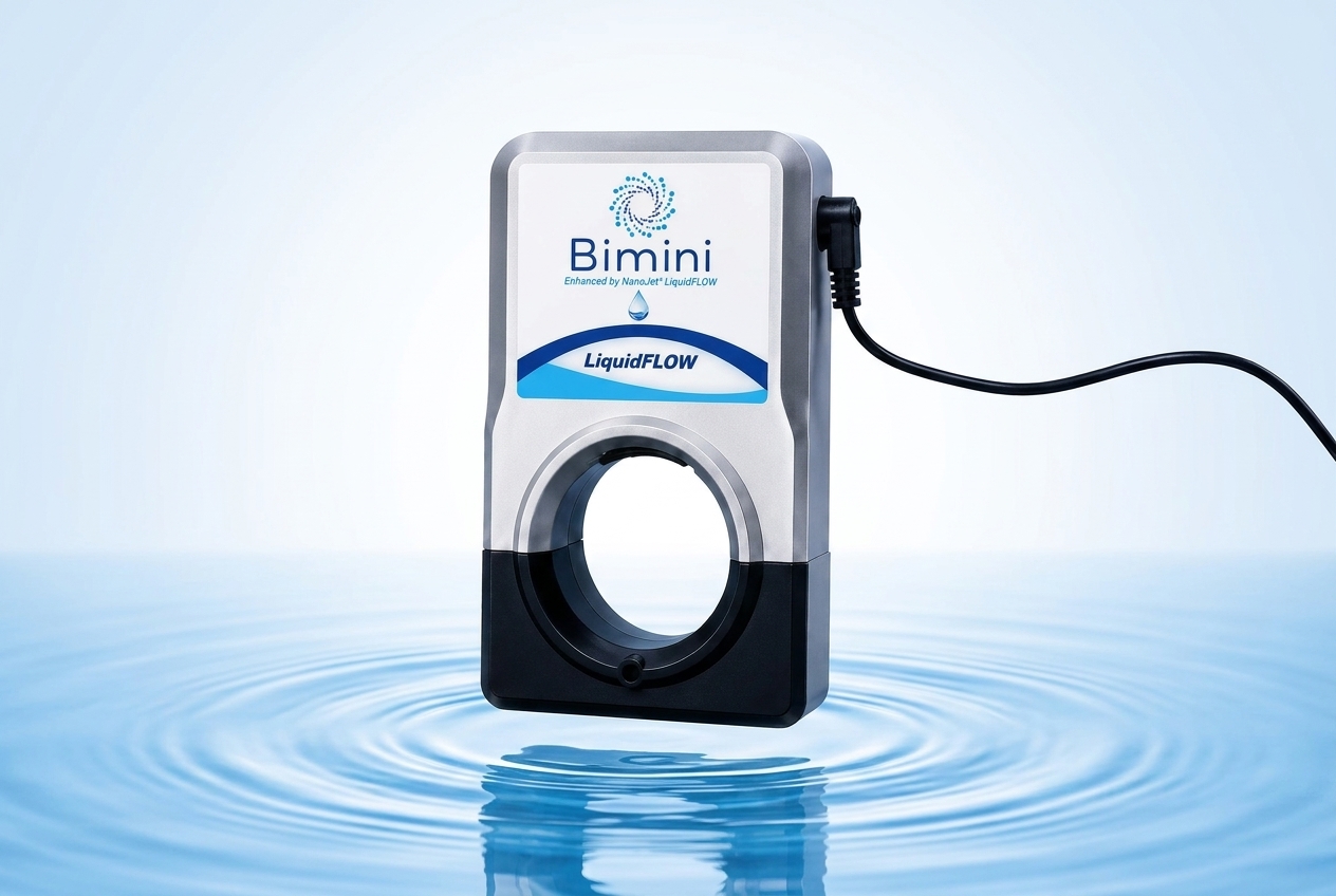 Bimini NanoJet LiquidFLOW chemical-free water purification upgrade